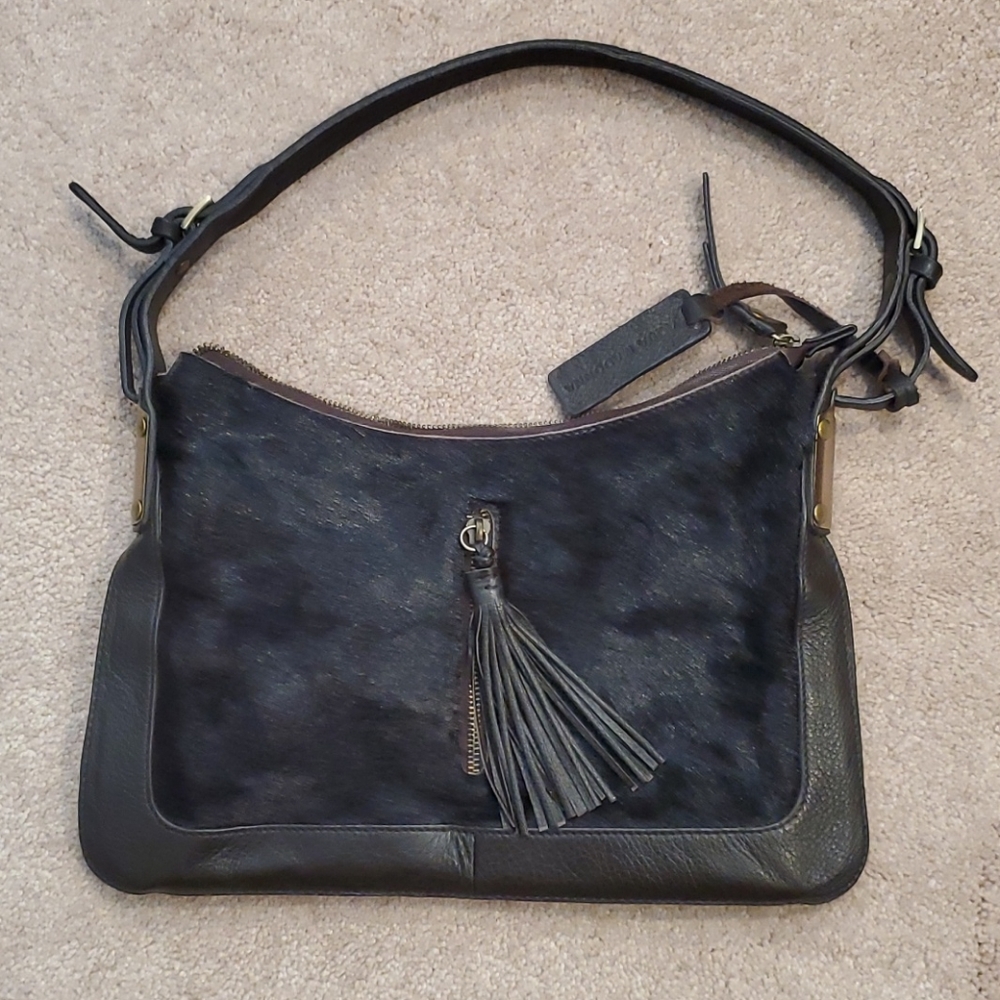 Aqua Madonna brown handbag